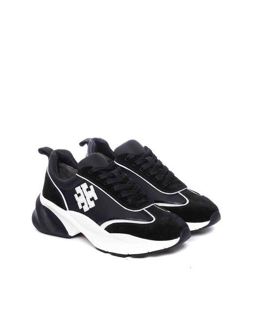 Tory Burch Black Good Luck Sneakers
