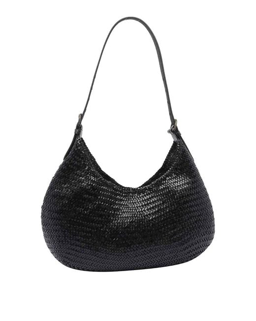 Dragon Diffusion Black Luna Mezza Shoulder Bag