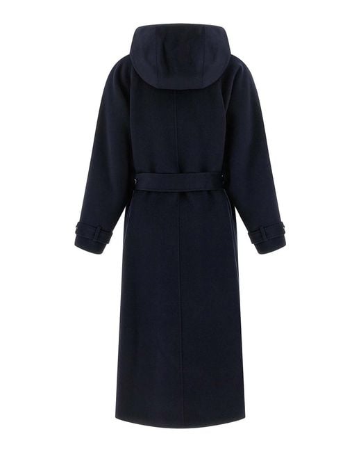 Pinko Black Cartoccio Coat