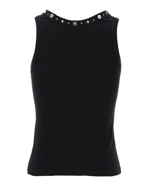 Versace Black Tank Top
