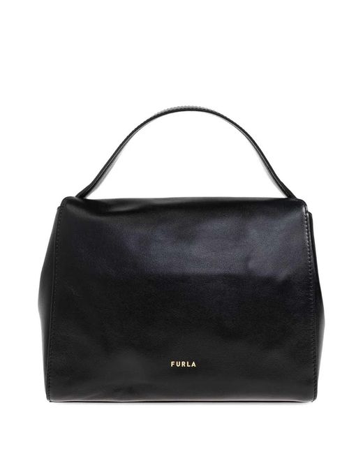 Furla Black Domus S Bag