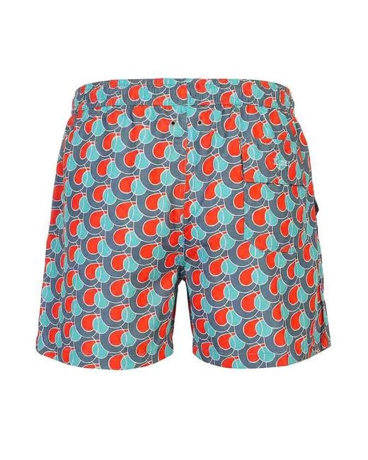 Kiton Blue Swimsuit for men