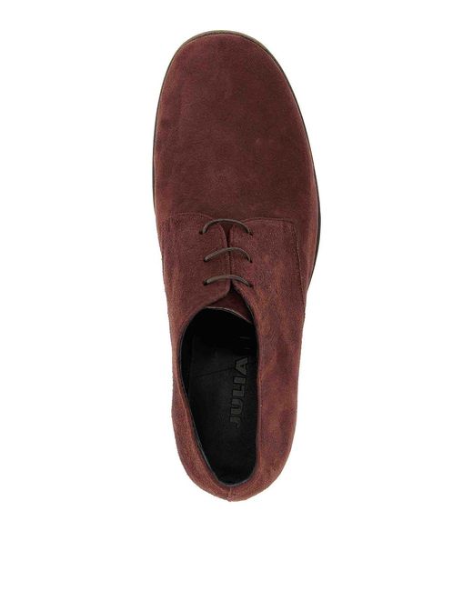 Julian Fashion Brown Suede Lace Up for men