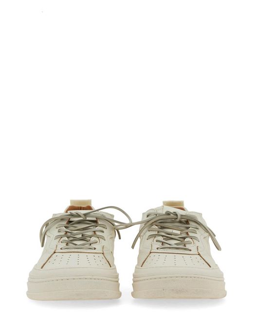 Buttero White Sneakers Circle for men