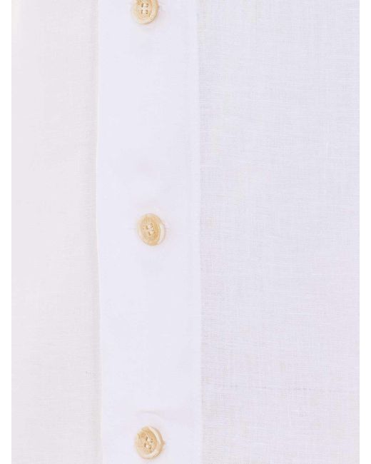 Brunello Cucinelli White Shirt for men