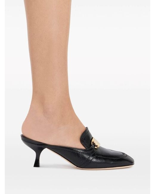 Ferragamo Black Sandals