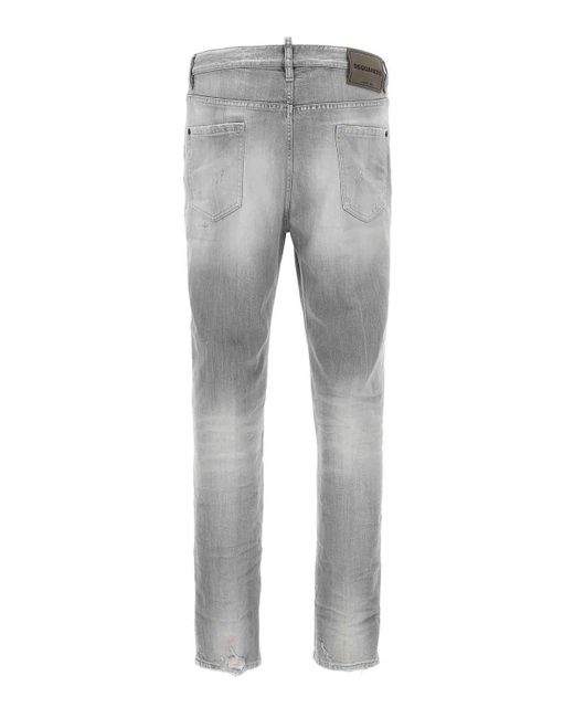 DSquared² Gray 642 Jeans for men