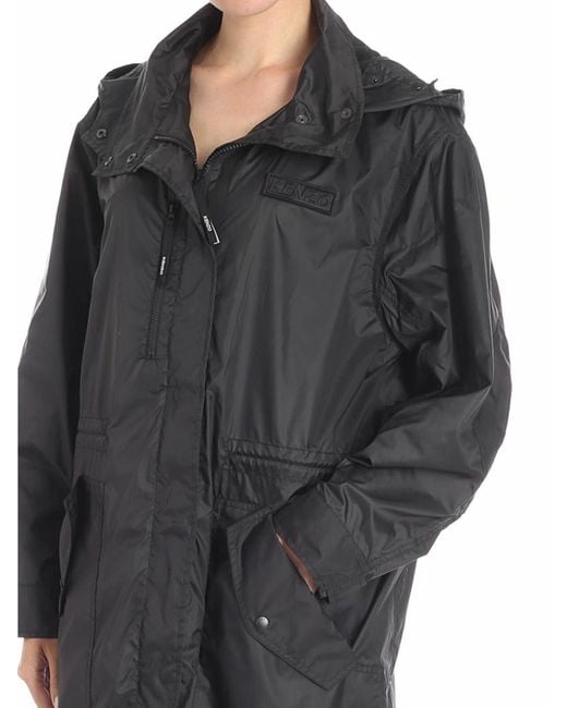 Parka Hyper di KENZO in Gray