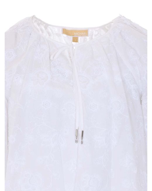 MICHAEL Michael Kors White Voile Dress