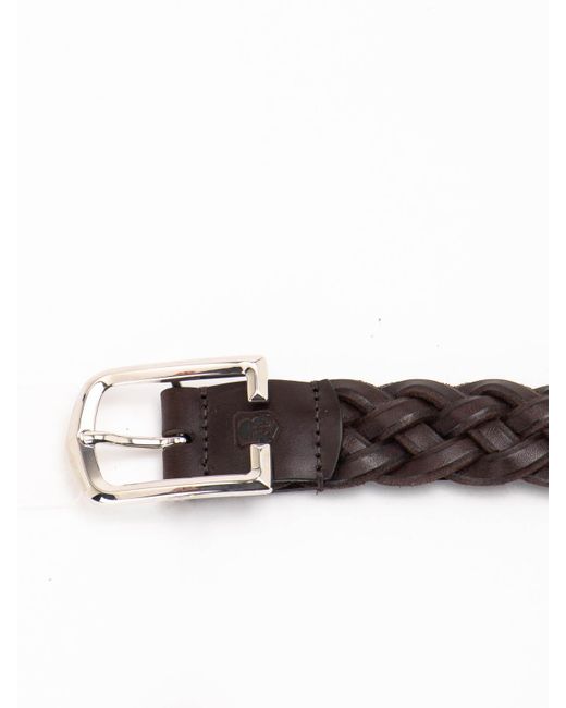 Corneliani Black Belt for men