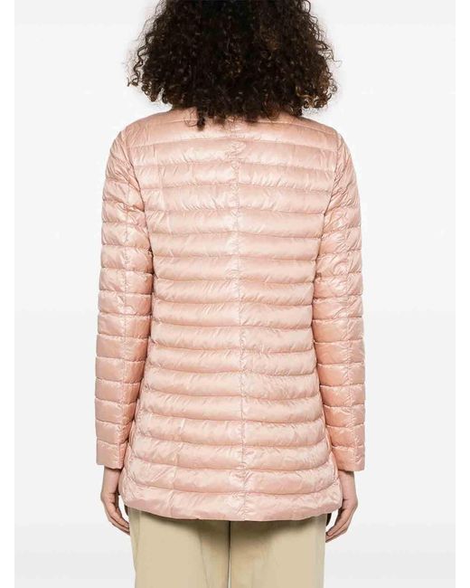 Herno Pink 'A-Shape' Reversible Jacket