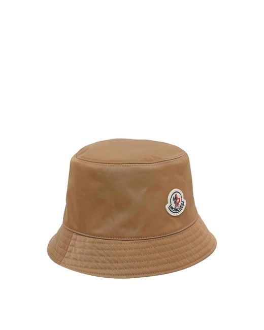 Moncler White And Reversible Logo Bucket Hat
