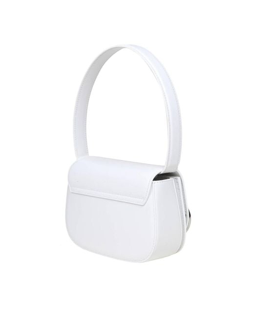 DIESEL White 1Dr Shoulder Bag