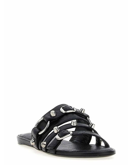 Balenciaga Black Sabots