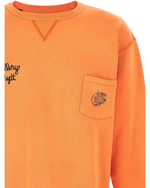 GALLERY DEPT. Orange Art Expert Sweatshirt for men