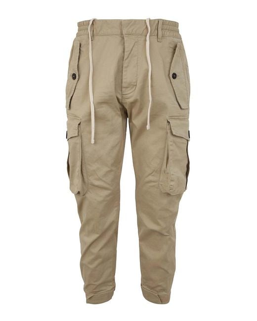 DSquared² Natural Hue Cargo Trousers for men