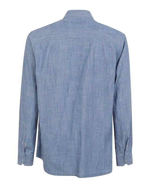 Fay Blue Shirt for men
