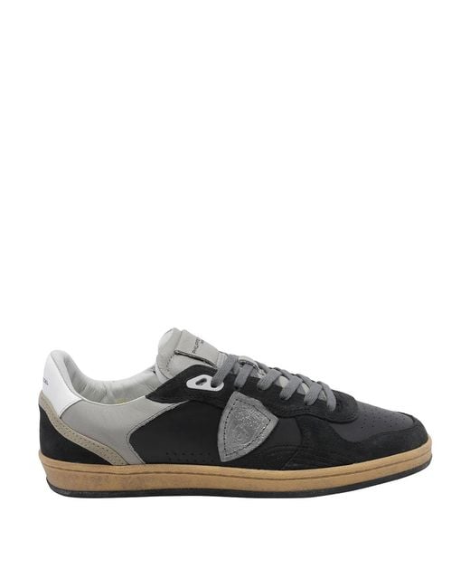 Philippe Model Black Pgal Sneakers for men