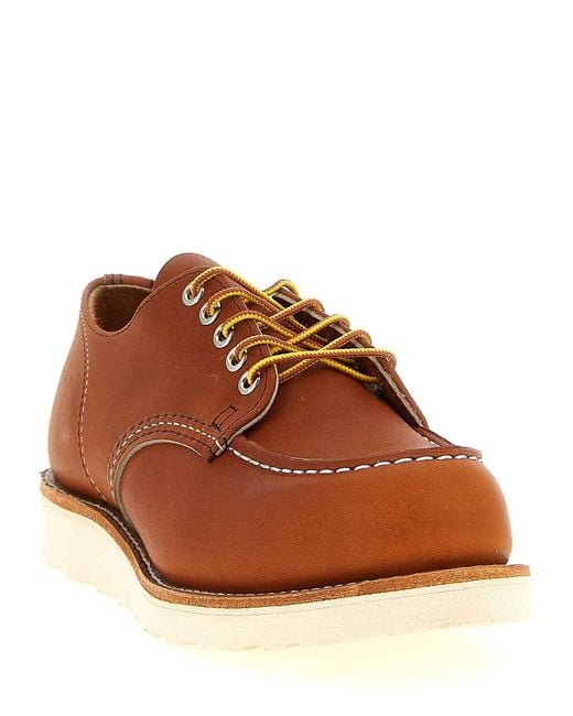 Red Wing Brown Heritage Lace Up Shoes for men