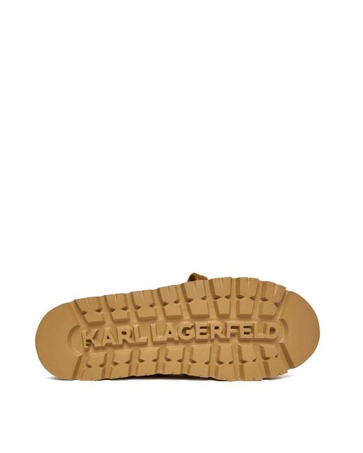 Karl Lagerfeld Brown Skylar Lo Pull On Boot