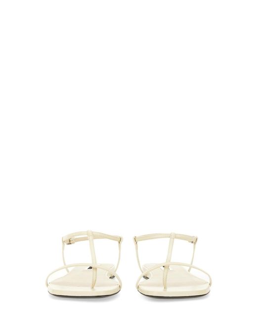Jil Sander Natural Leather Sandal