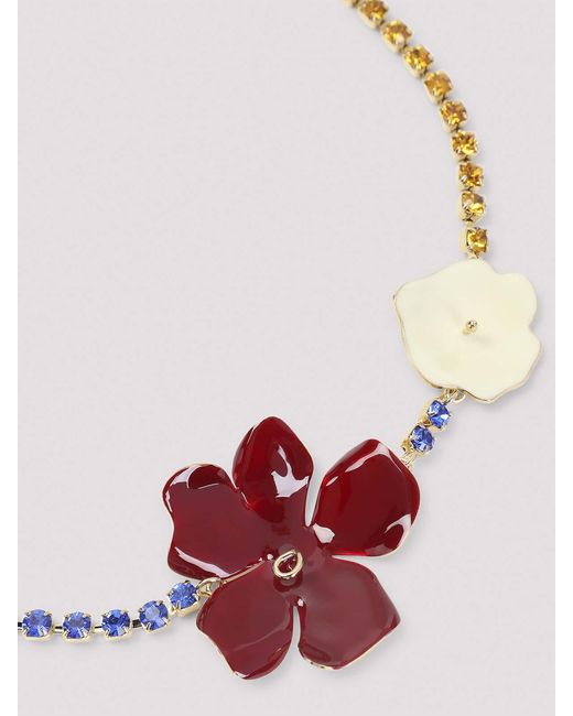 Marni White Flower Necklace