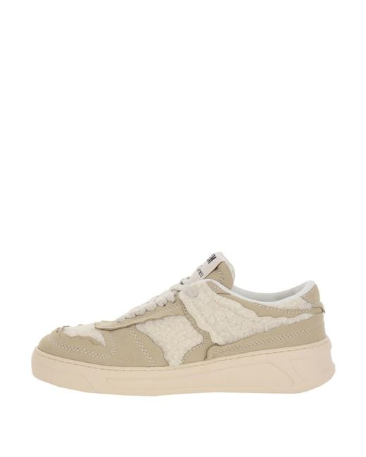 MSGM White Fantastic Sneakers