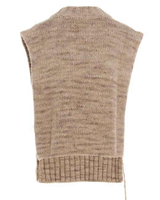 Maison Margiela Natural Alpaca Cape