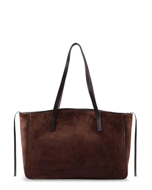 MANU Atelier Brown Shoulder Bag Xl Du Jour