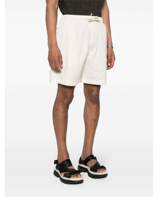 Palm Angels White Shorts for men