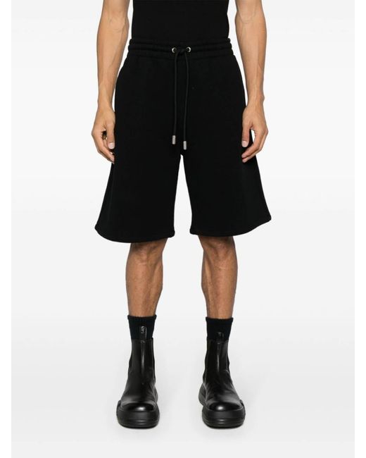 Off-White c/o Virgil Abloh Black Off- Bandana Arrow Skate Track Shorts for men