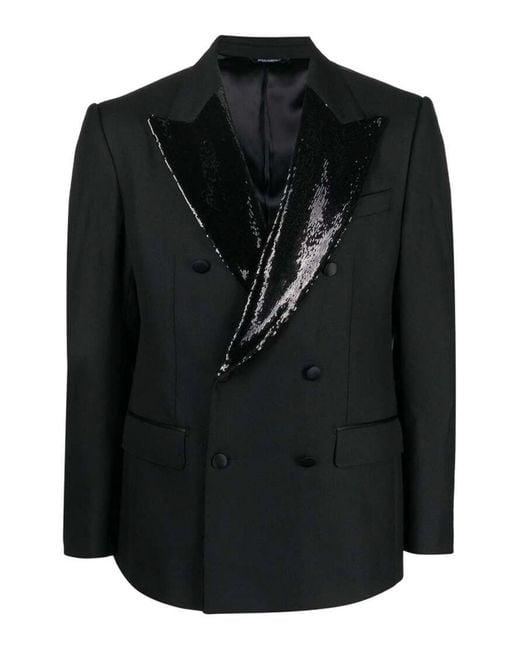Dolce & Gabbana Black Jackets for men