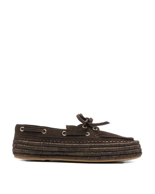 Paloma Barceló Brown Penelope Loafers