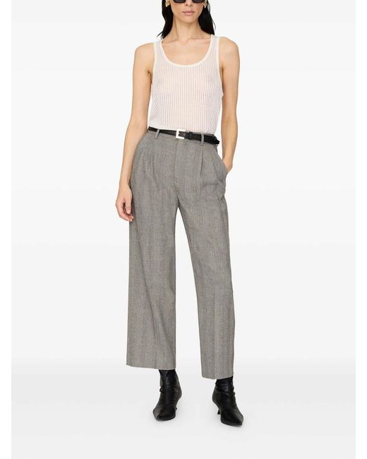 Anine Bing Gray Pants