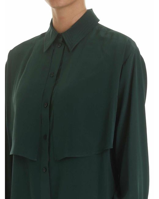 See By Chloé Green Layered Blouse