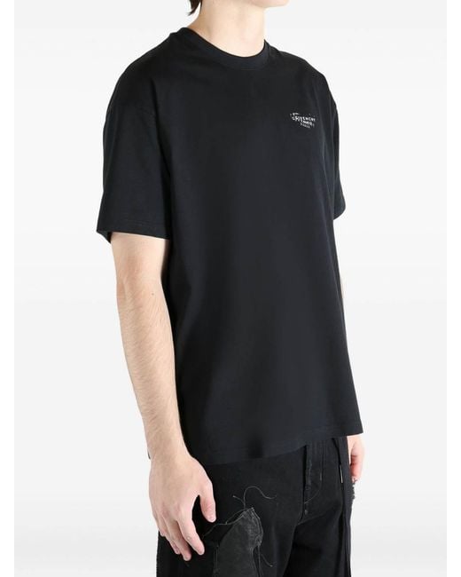 Givenchy Black Classic Cotton T-Shirt For for men