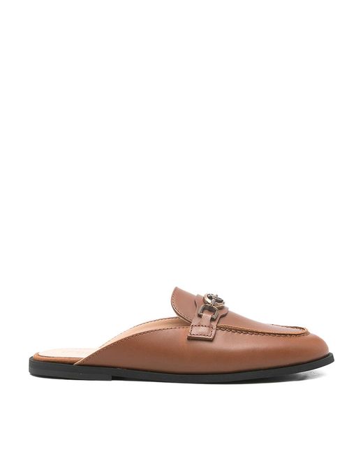 Pinko Brown Mules