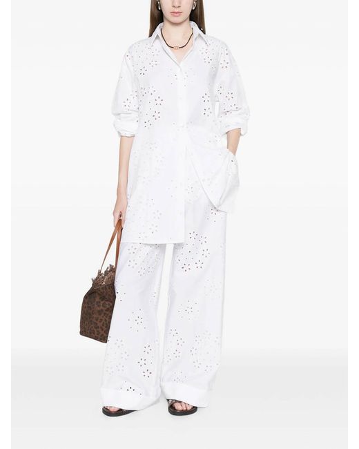 Herno White Pant