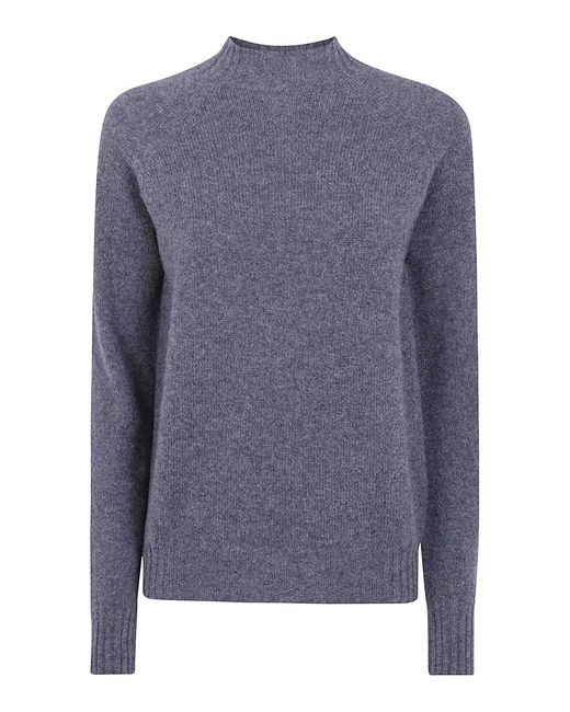 Drumohr Blue Round Neck Sweater