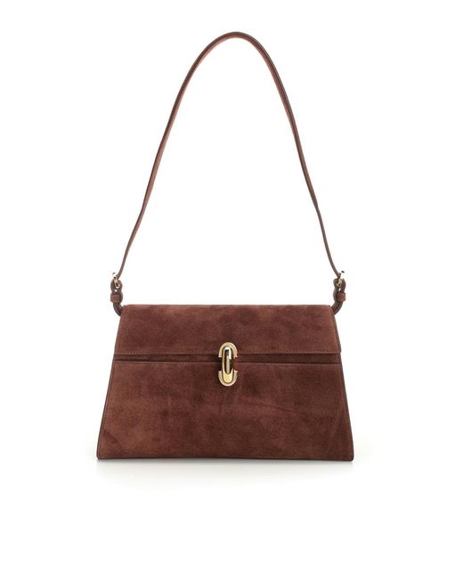 SAVETTE Brown Shoulder Bag