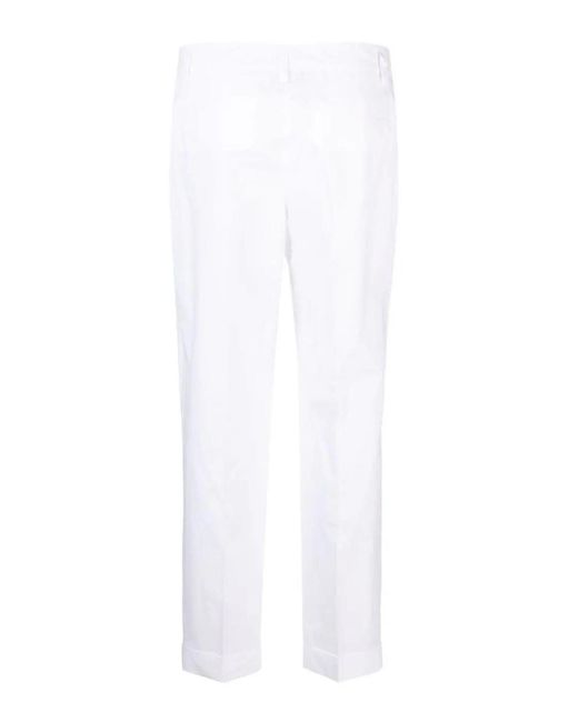 P.A.R.O.S.H. White Casual Pants
