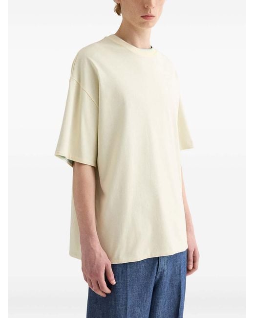 Jil Sander White Straight-Leg Cotton Pants for men