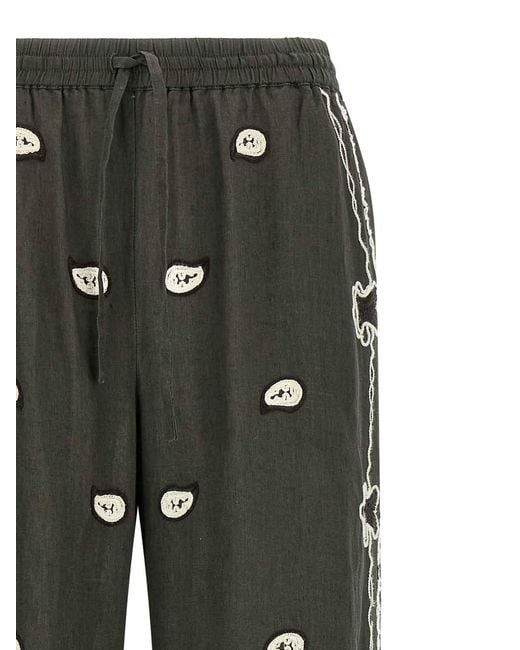 P.A.R.O.S.H. Gray Beach26 Pants