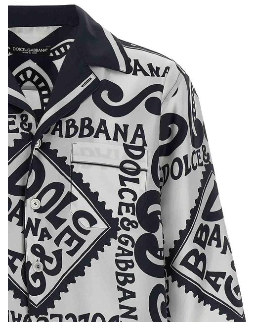 Dolce & Gabbana Black Marina Shirt for men