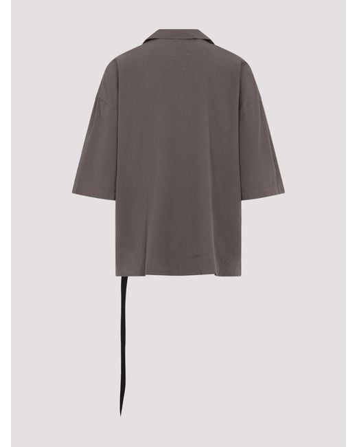 Rick Owens Gray Drkshdw Magnum Tommy Shirt for men