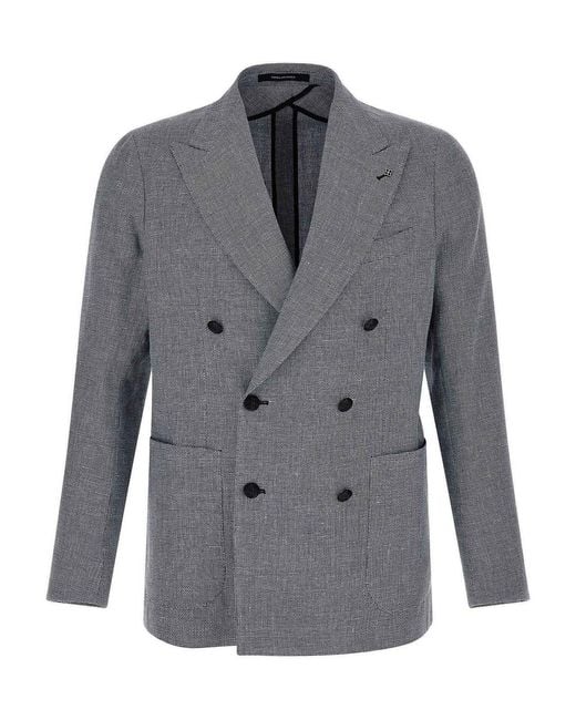 Tagliatore Gray Montecarlo Blazer for men
