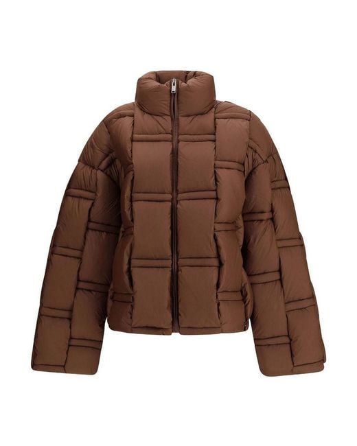 RAXXY Brown Dark Down Jacket