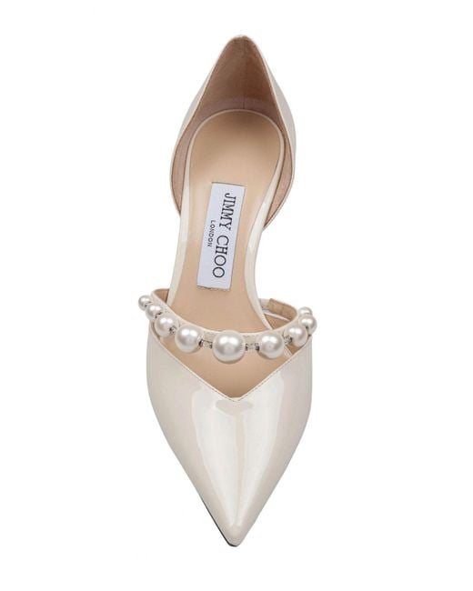 Jimmy Choo White Aurelie 65 Decollete