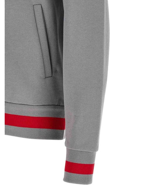 Kiton Gray Cotton Tracksuit for men