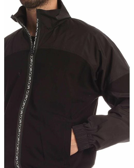 McQ Alexander McQueen Black Mcq Bands Jacket for men